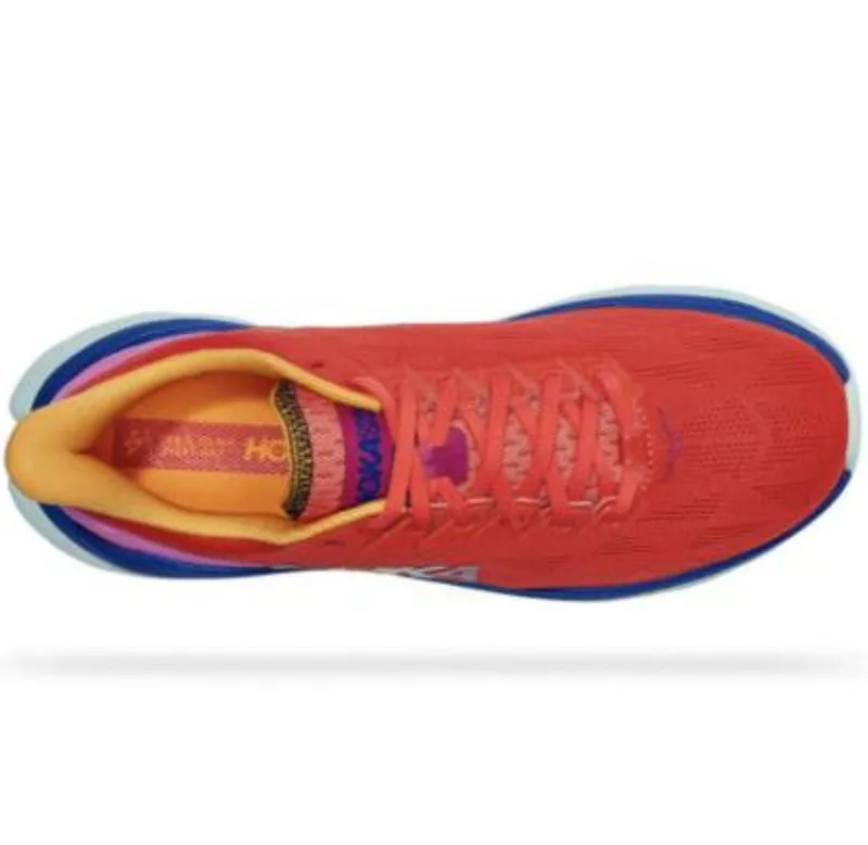 Hoka One One Women's Mach 4 Red/Blue-4